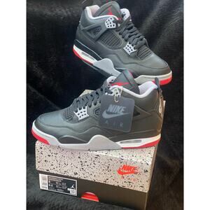 Air Jordan Retro 4 “Bred Reimagined” sz m8 w9.5
